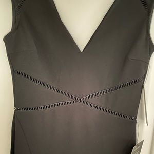 Black full length dress